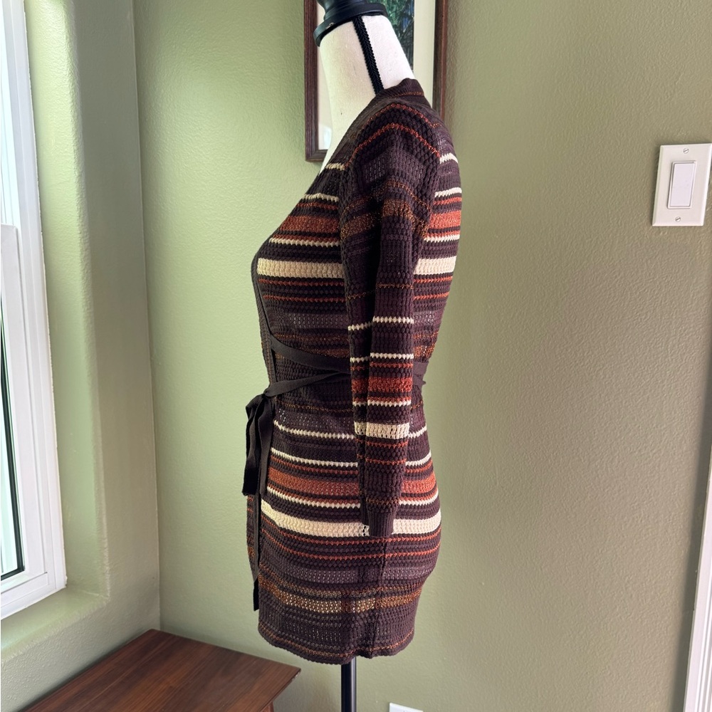 M Missoni Knit Cardigan with Belt - Picture 2 of 9